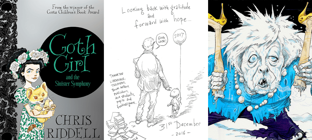 Chris Riddell Illustrator Chris Riddell on depicting Brexit, Trump and his award ...