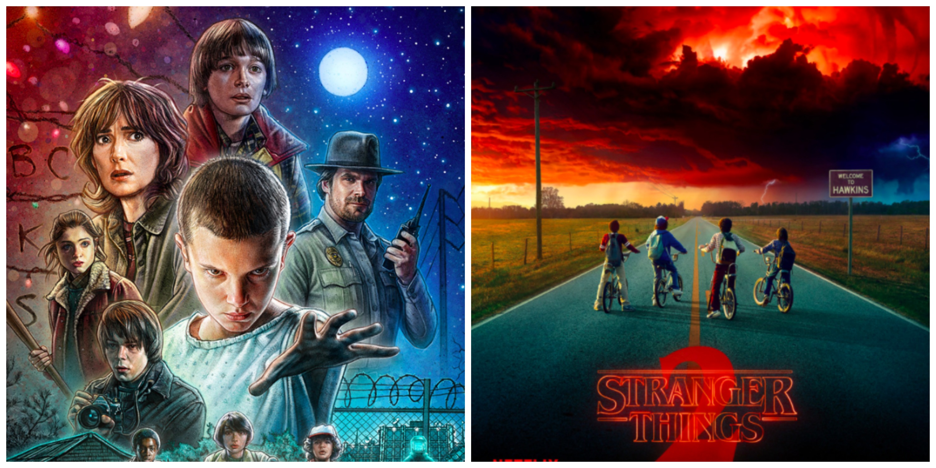 Stranger Things collage