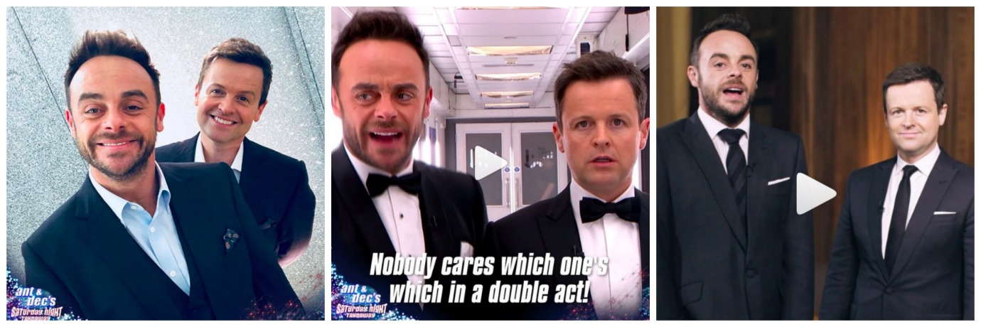 Ant and Dec collage